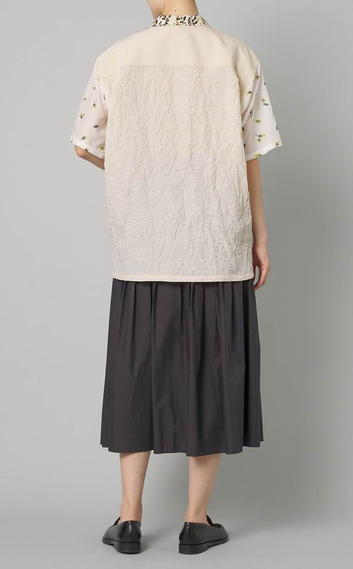 【reADdress】ショートスリーブオープンカラーシャツ