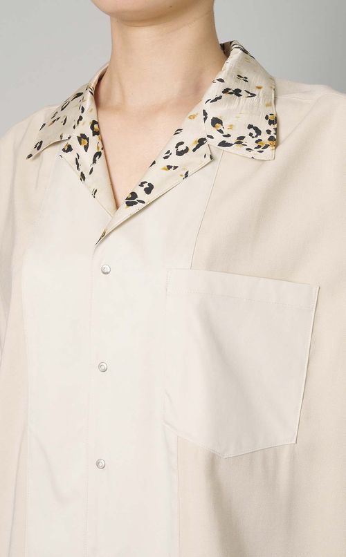 【reADdress】ショートスリーブオープンカラーシャツ