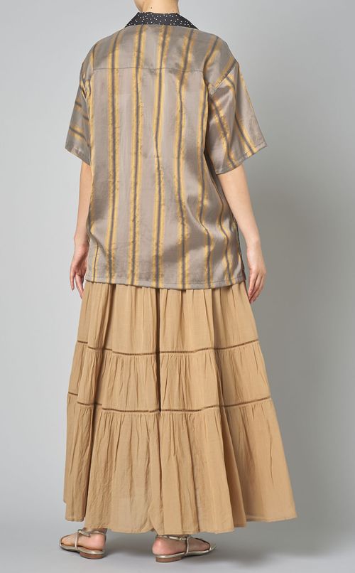 【reADdress】ショートスリーブオープンカラーシャツ