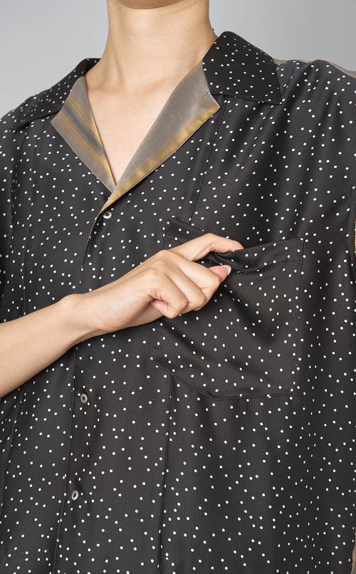 【reADdress】ショートスリーブオープンカラーシャツ