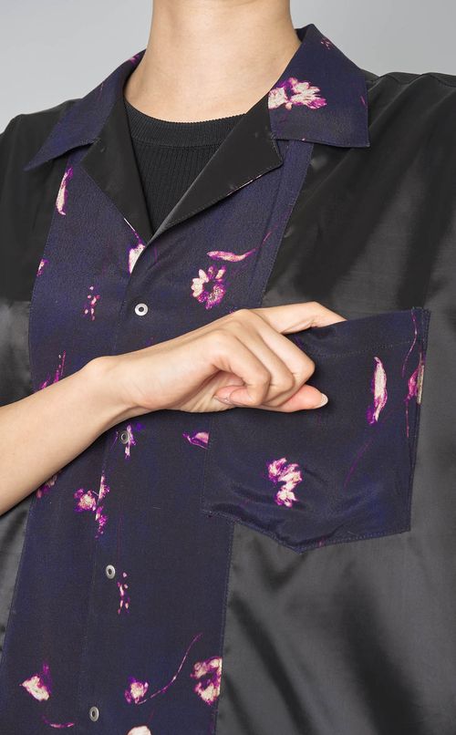 【reADdress】ショートスリーブオープンカラーシャツ