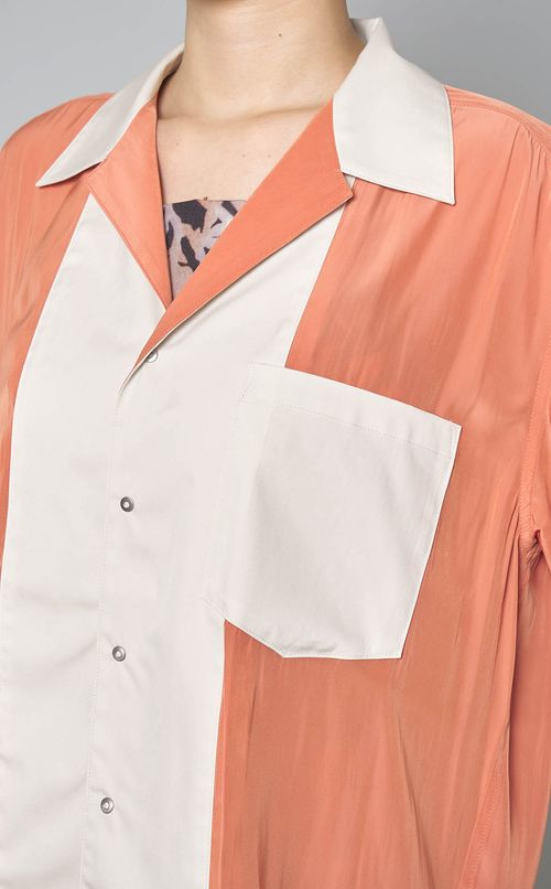 【reADdress】ショートスリーブオープンカラーシャツ