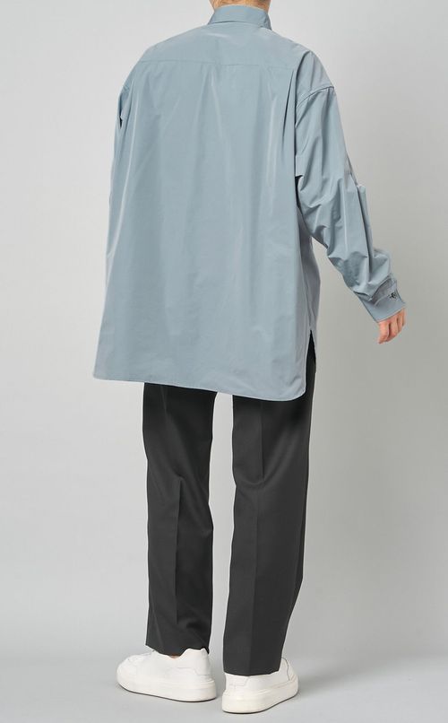 タフタオーバーシャツ
