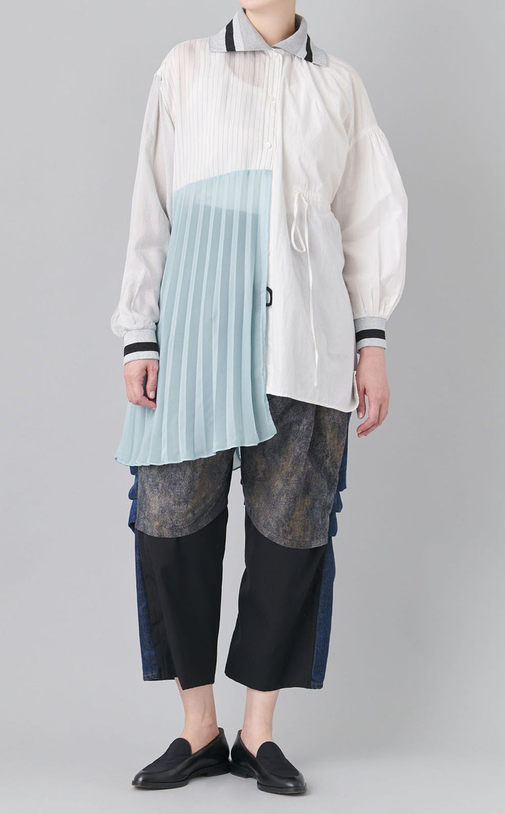 【reADdress】再構築レイヤードデニム