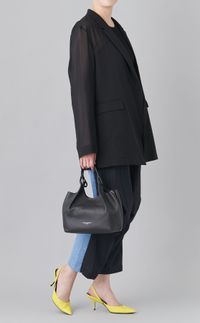 DUAショルダー付レザーバッグ