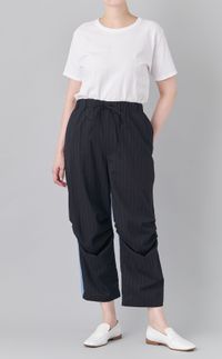 【reADdress】スラックスドッキングデニム