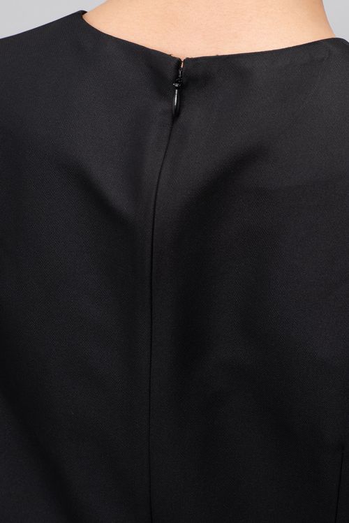 リトルブラック七分袖ワンピース