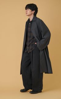 ウールチェックコンフォートシャツ