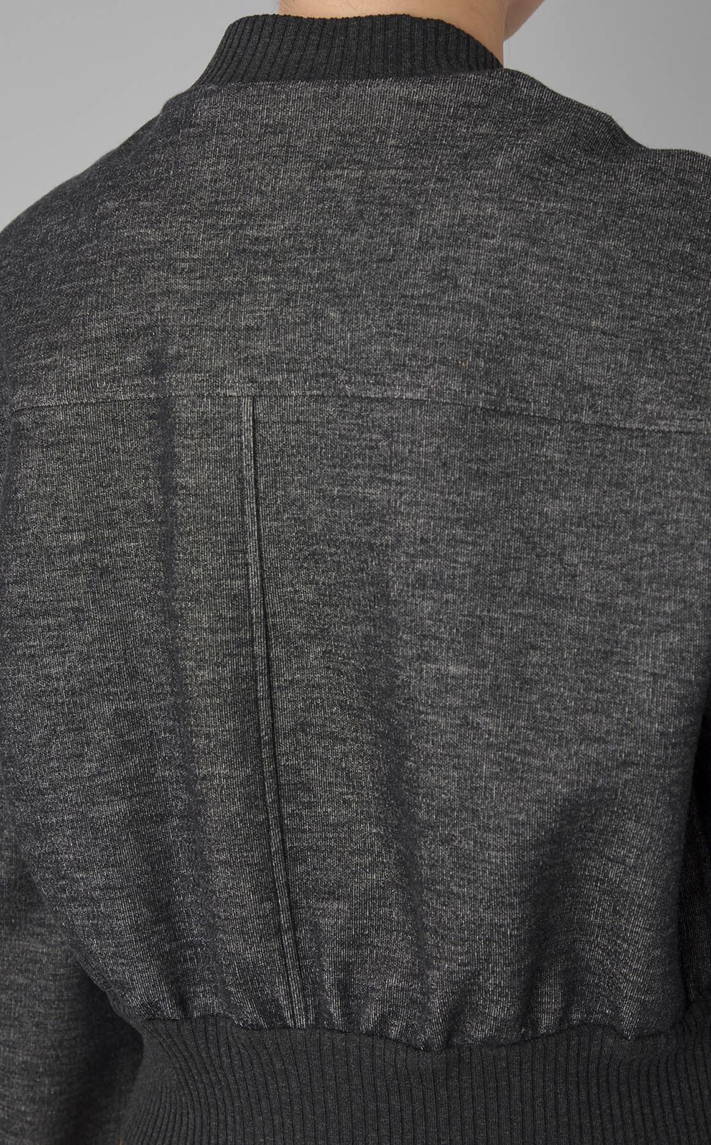 コットンストレッチジップアップブルゾン