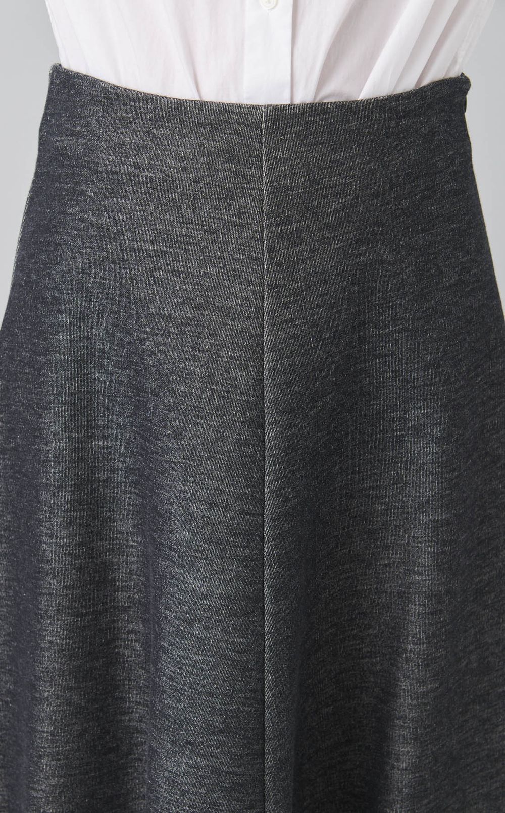 コットンストレッチフレアスカー卜