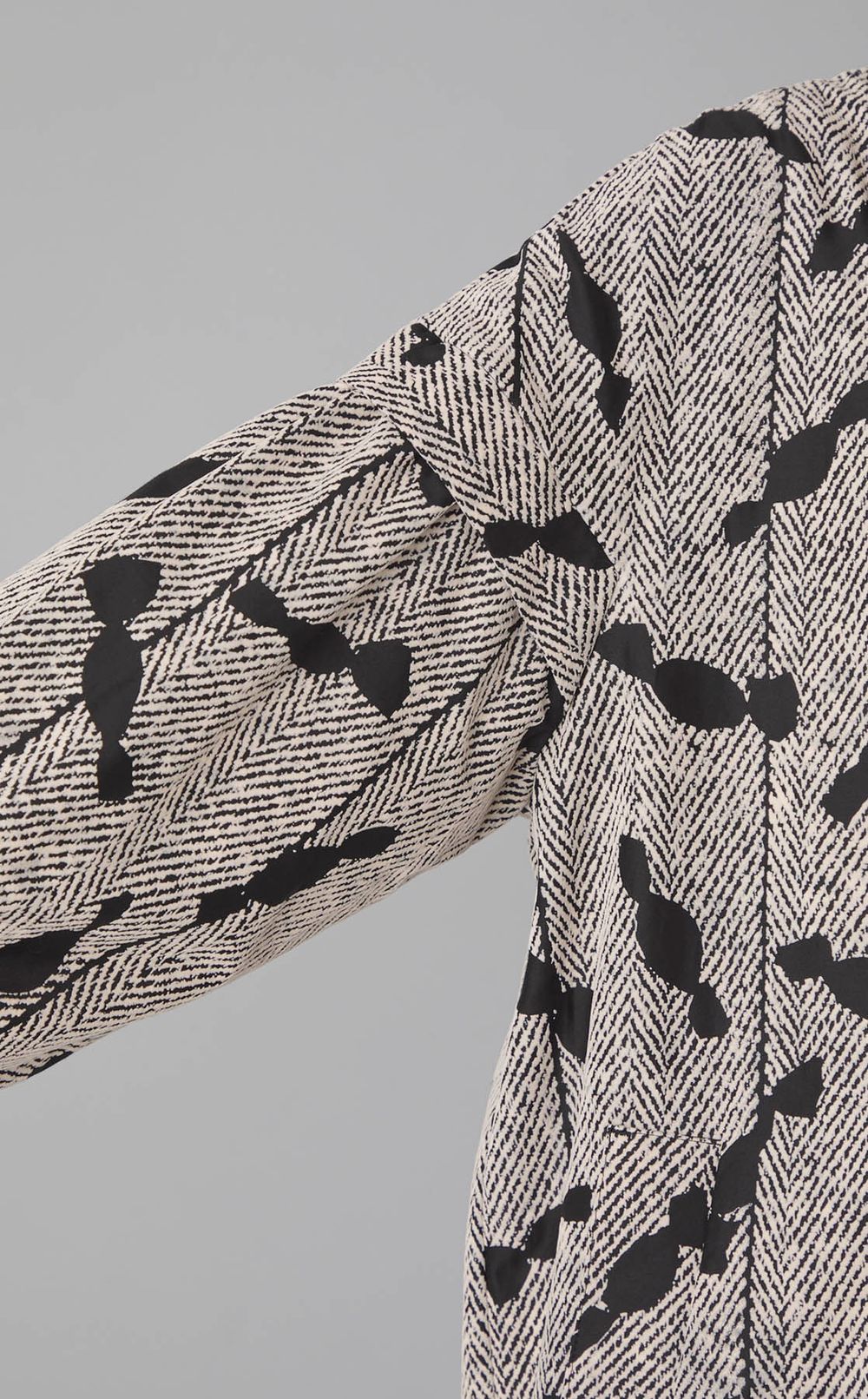 キャンディプリントロングコート