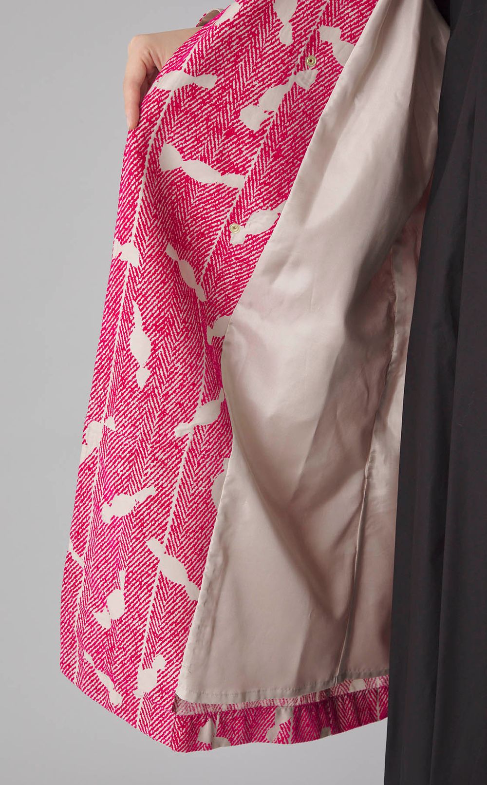 キャンディプリントロングコート