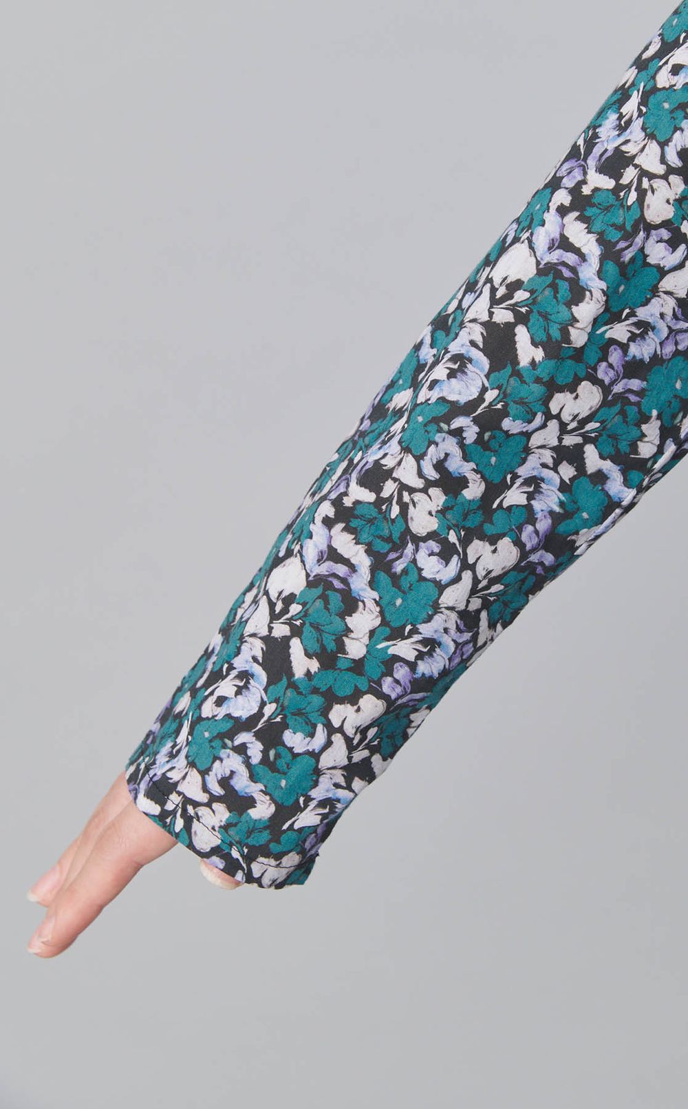 フラワースモッキングラップワンピース