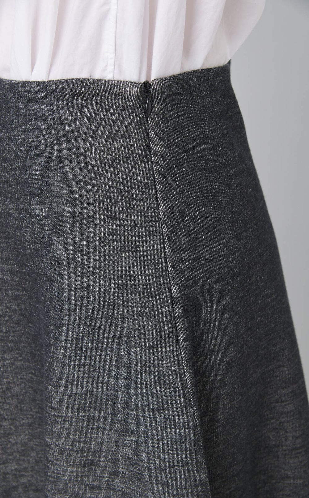 コットンストレッチフレアスカー卜