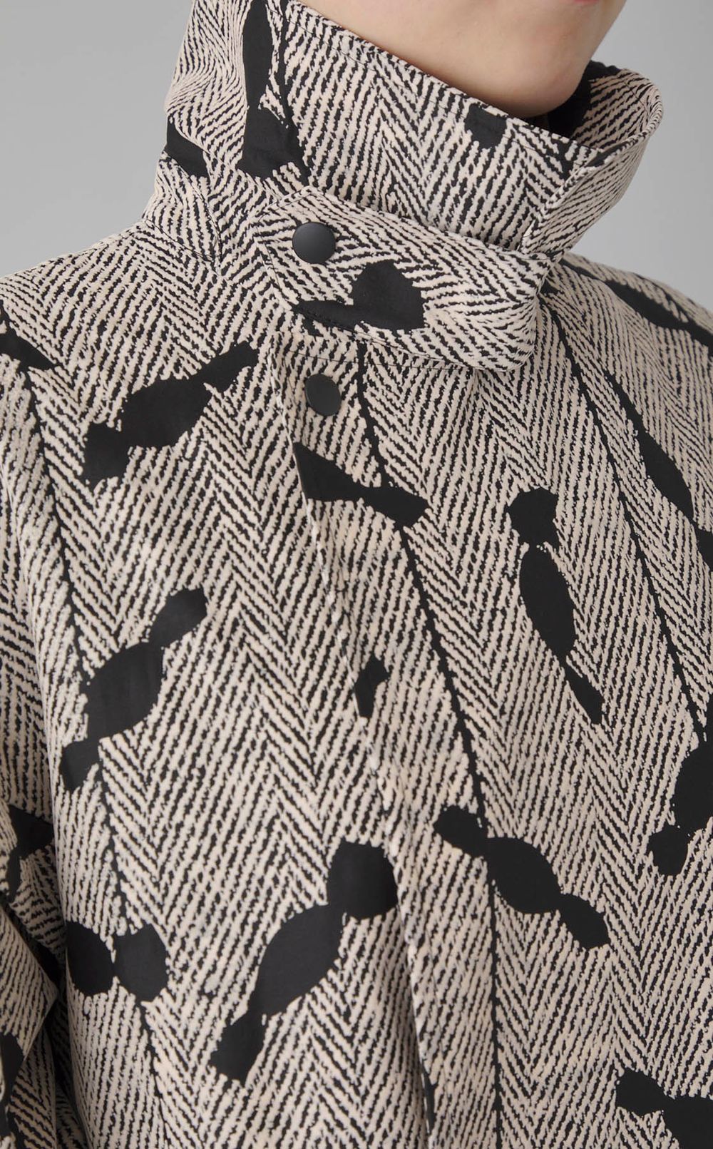 キャンディプリントロングコート