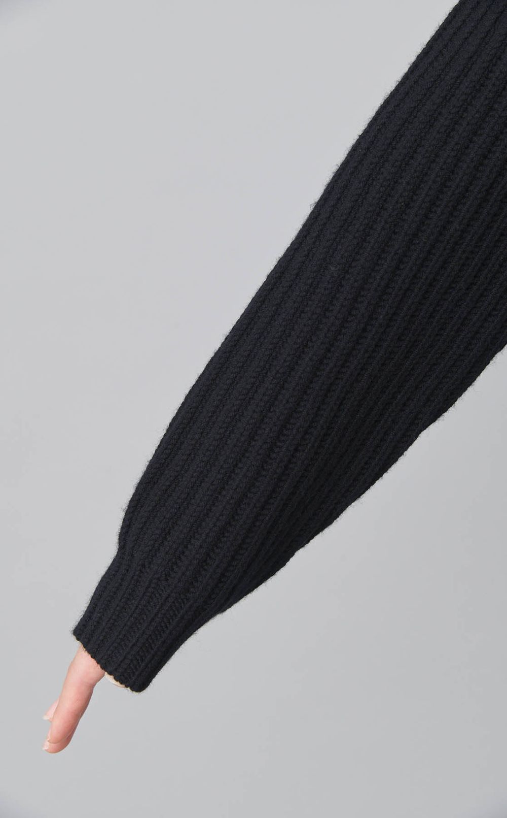 ウールニットミニワンピース