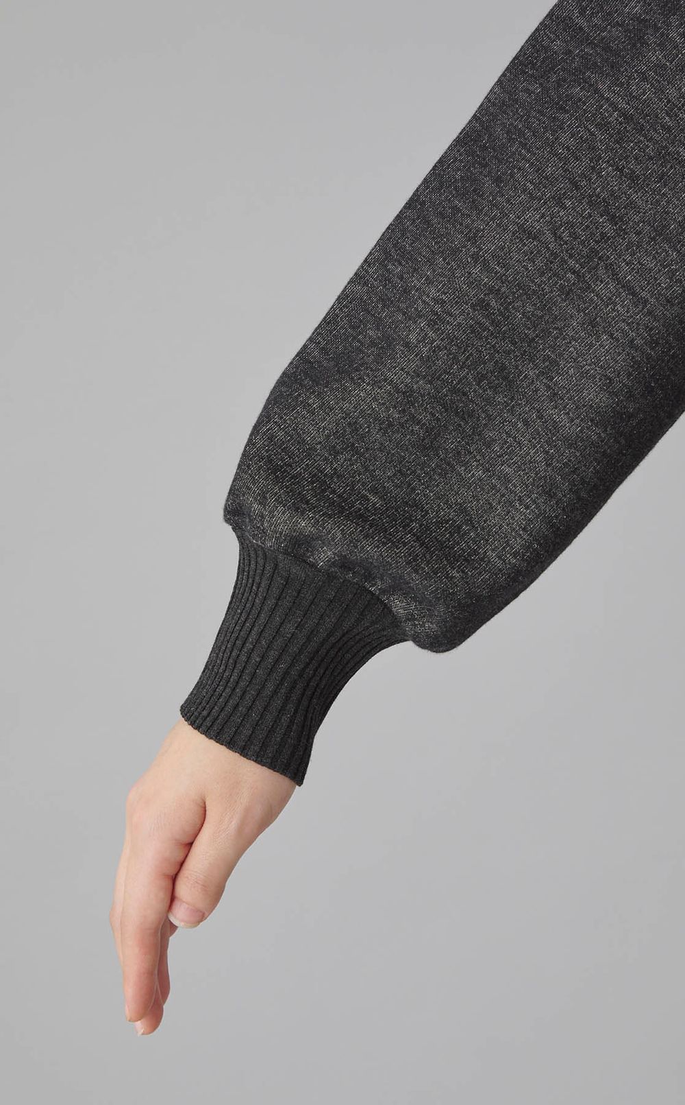 コットンストレッチジップアップブルゾン