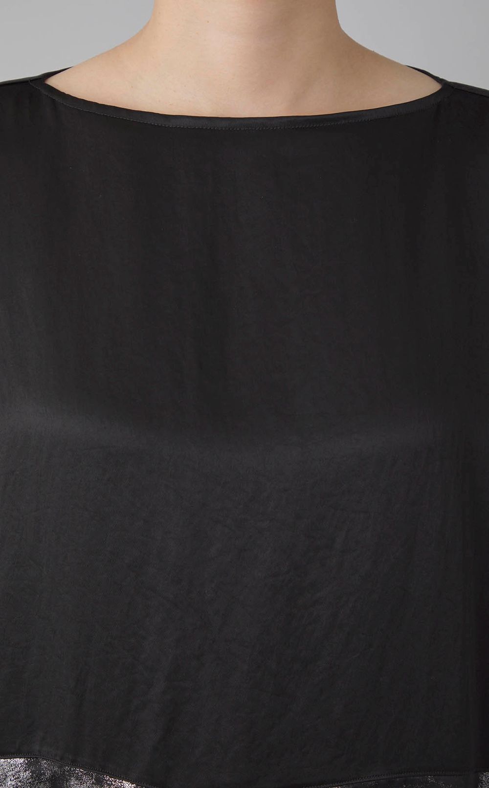 プリントドレープボリュームワンピース