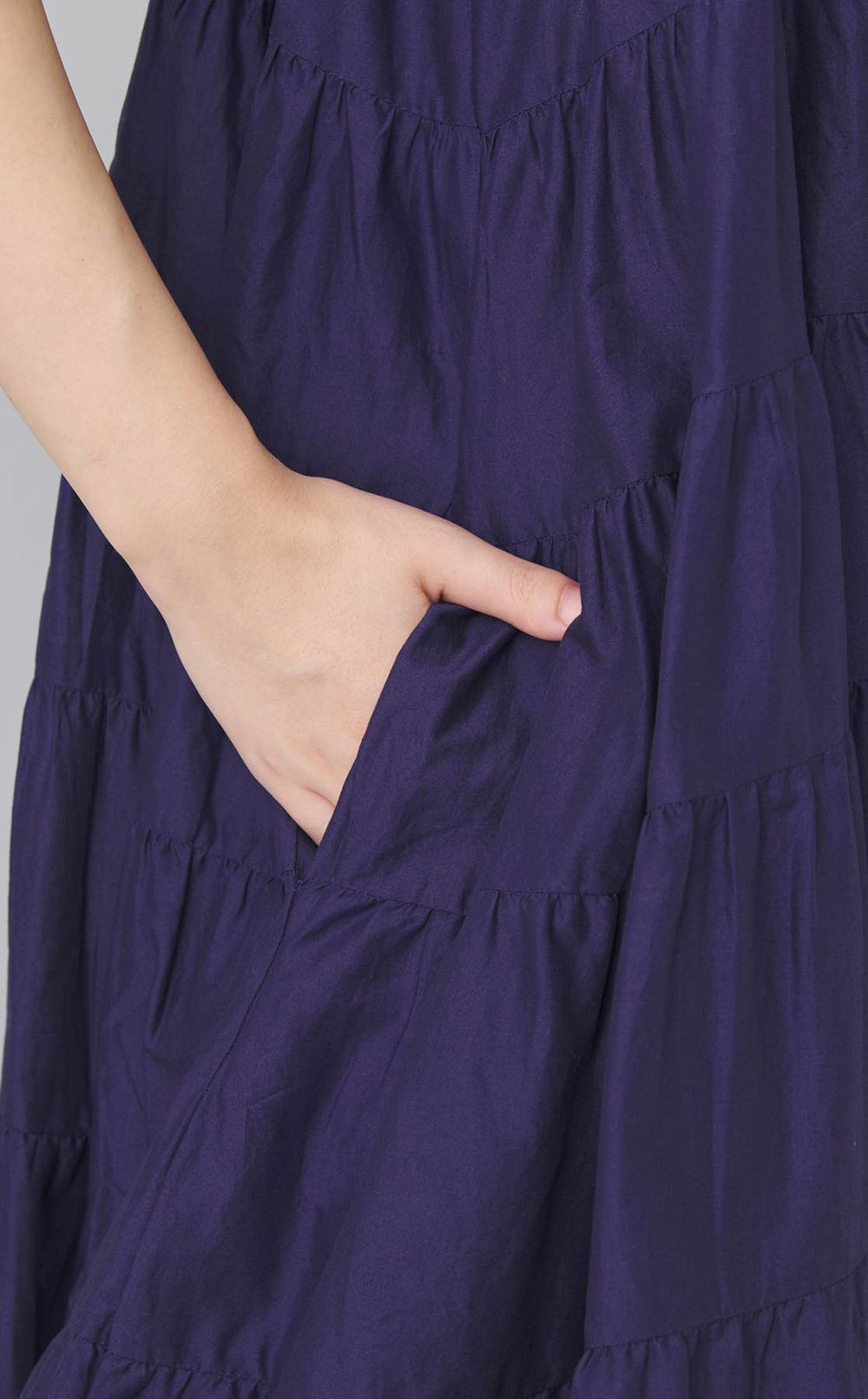 ティアードミニドレス