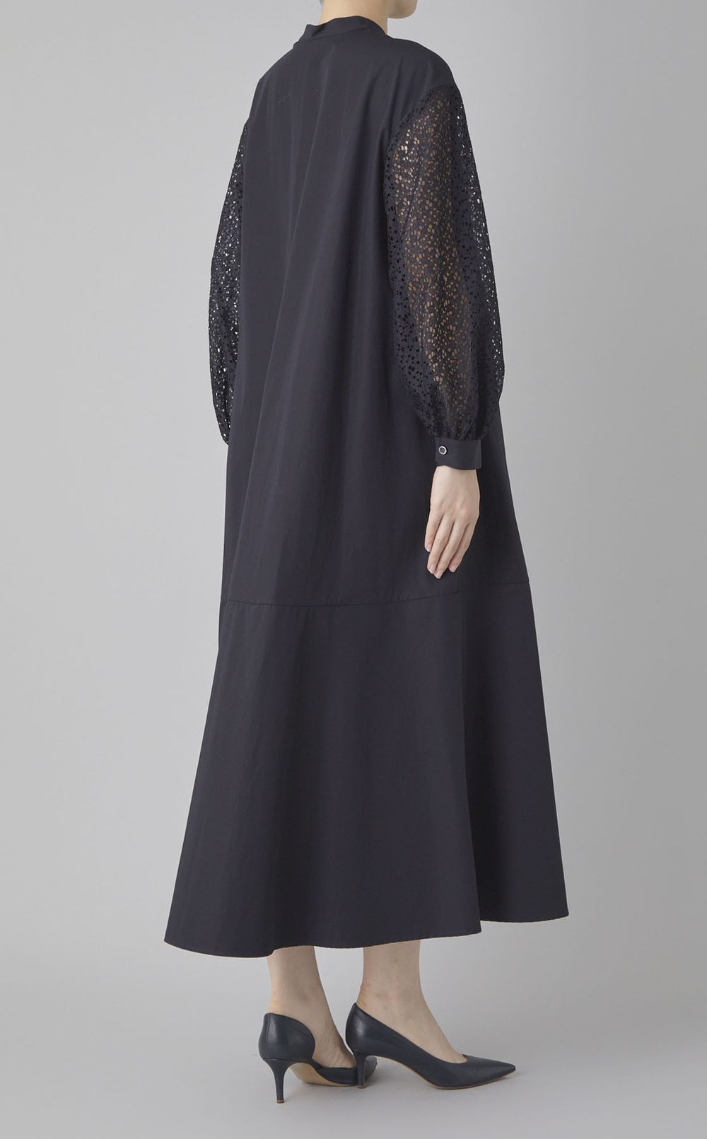 レーススリーブワンピース