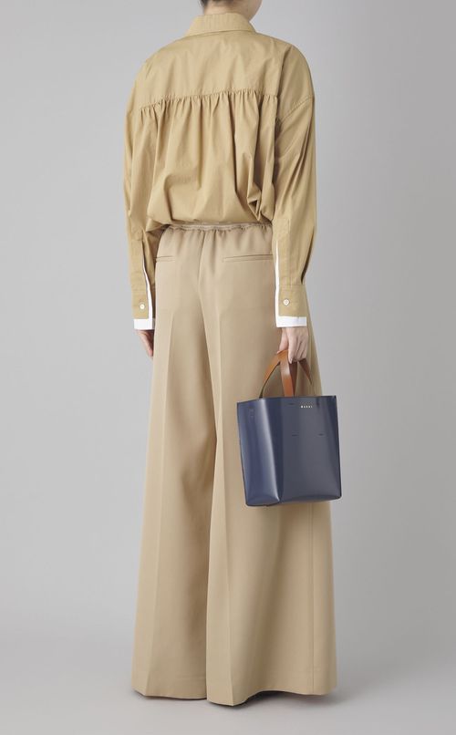 ロゴウエストセンタープレスパンツ