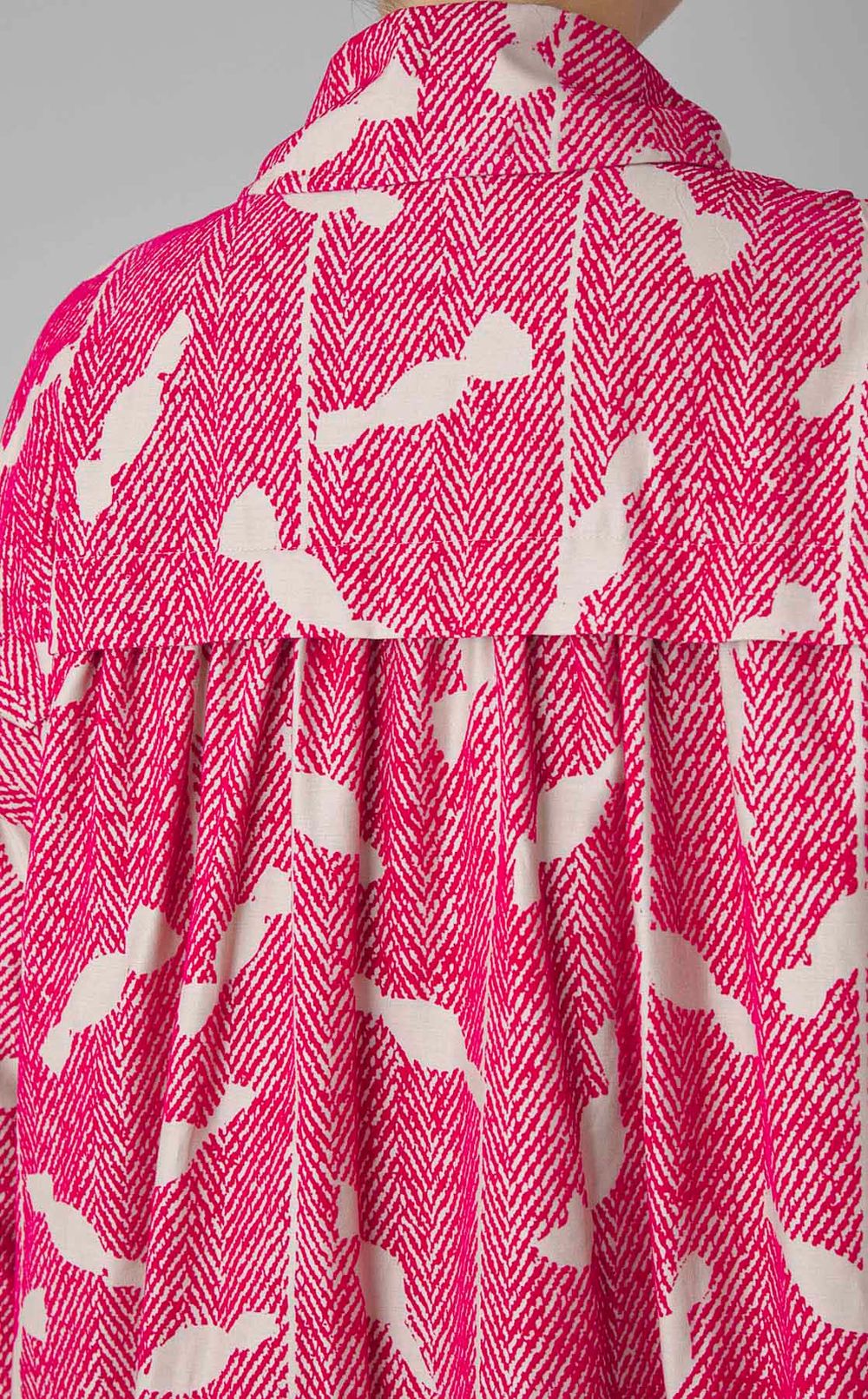 キャンディプリントロングコート