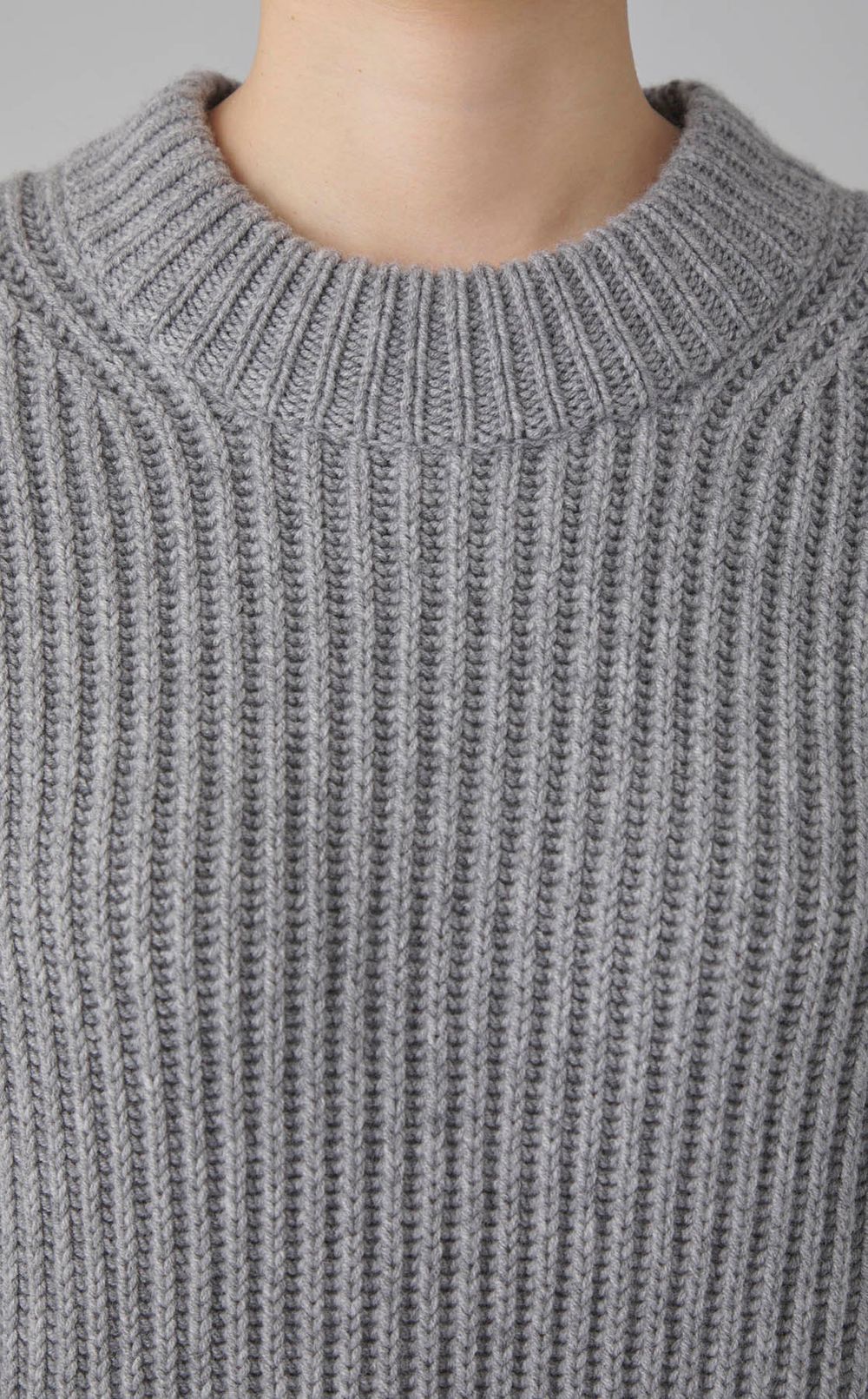 ウールニットミニワンピース