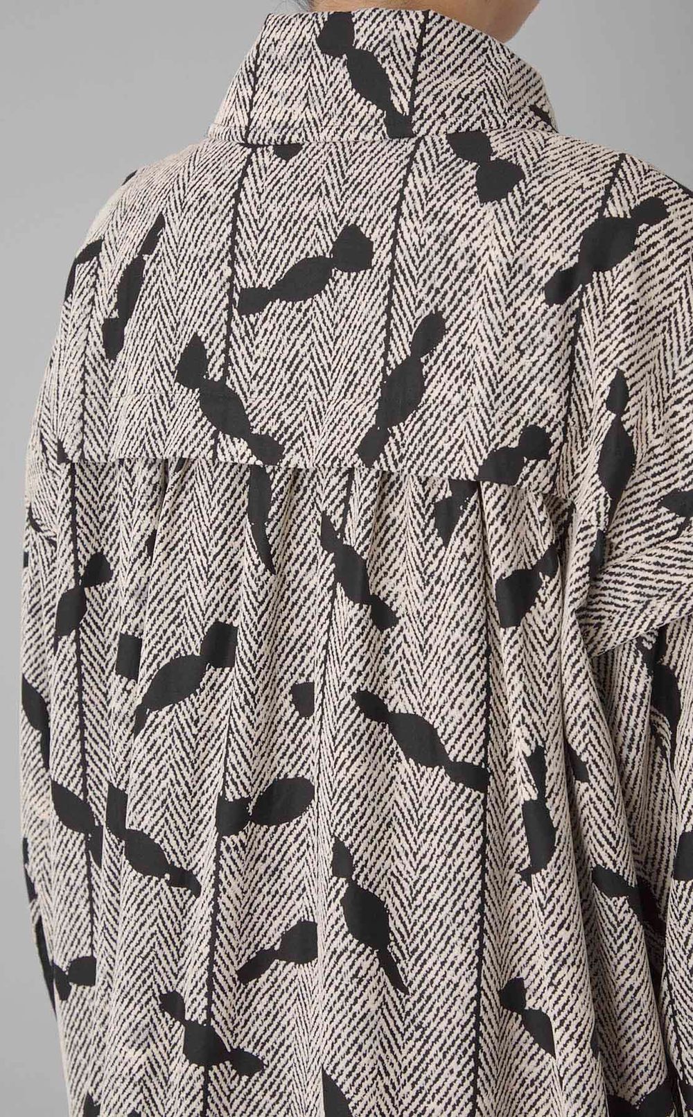 キャンディプリントロングコート