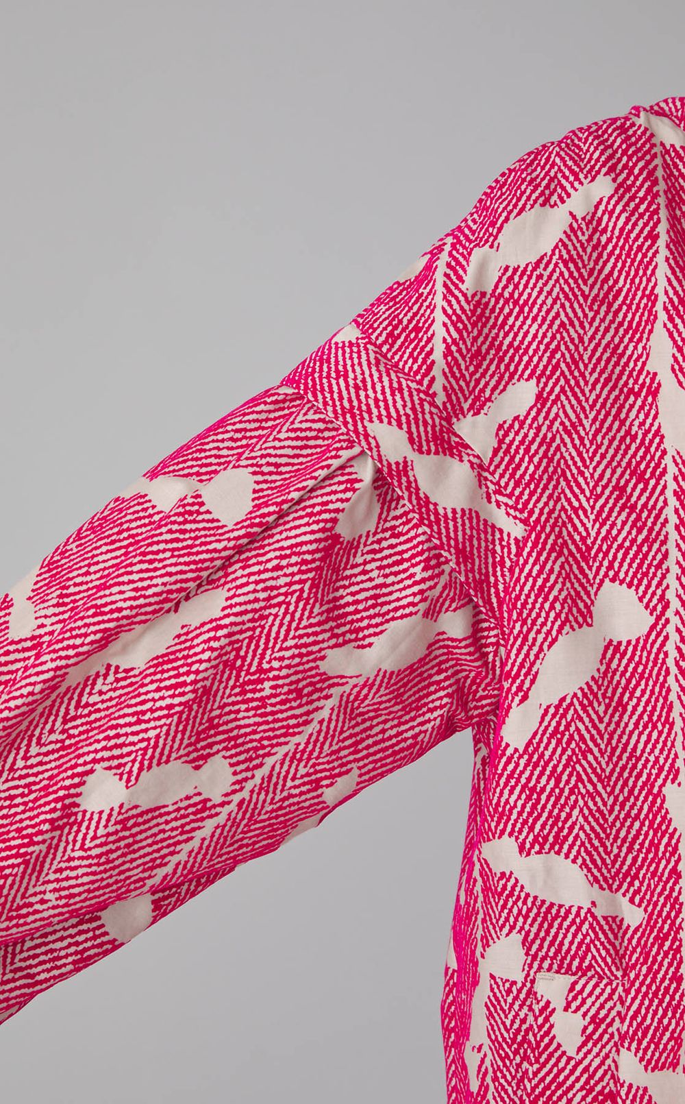 キャンディプリントロングコート