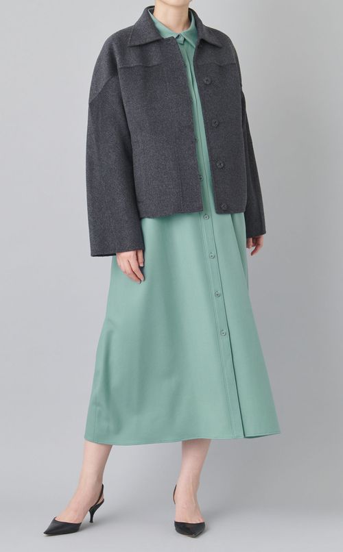 ウールショートコート