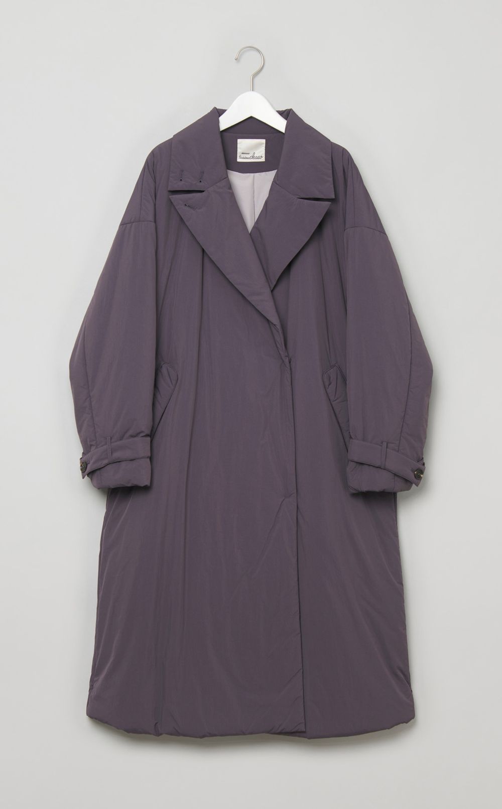 中綿ロングコート