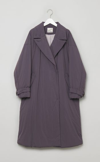 中綿ロングコート