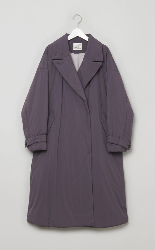 中綿ロングコート