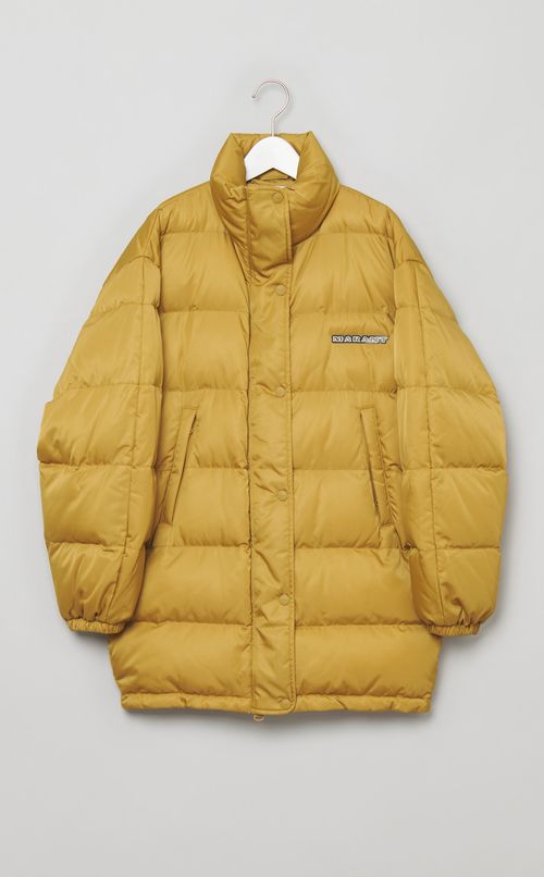 ナイロン中綿スタンドカラーコート