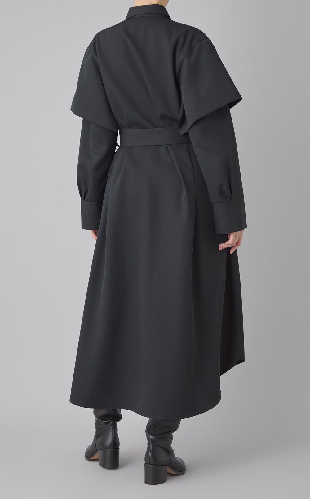 ハンカチーフスリーブワンピース