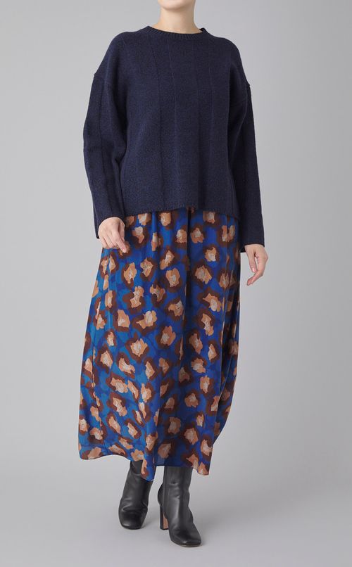 レオパードプリントスカート