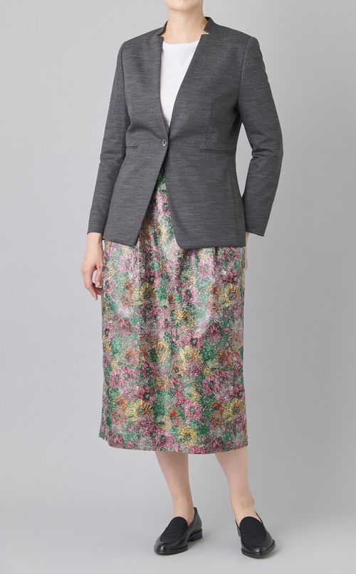 カラーレスシングルジャケット