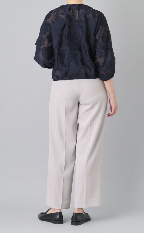 カットフラワーギャザーシアーブルゾン