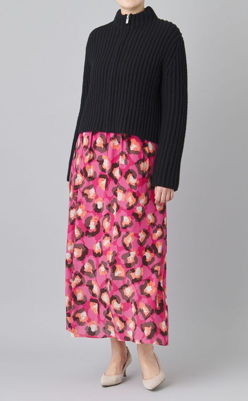 レオパードプリントスカート