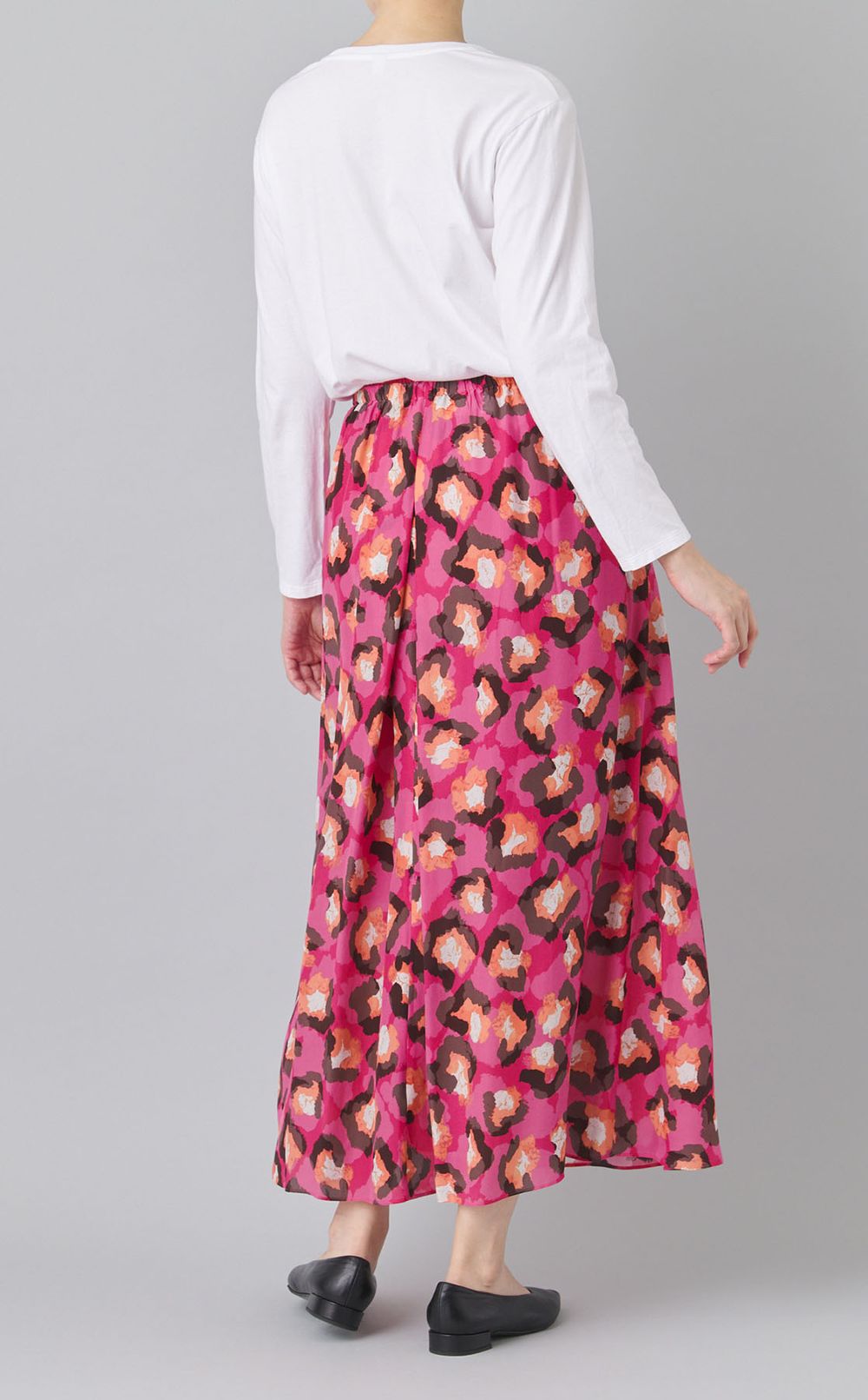 レオパードプリントスカート