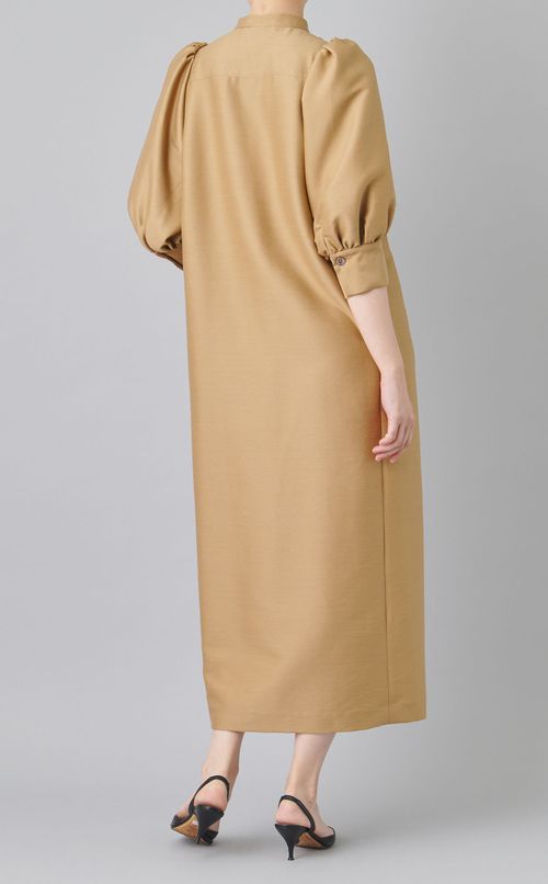 ボリュームスリーブワンピース