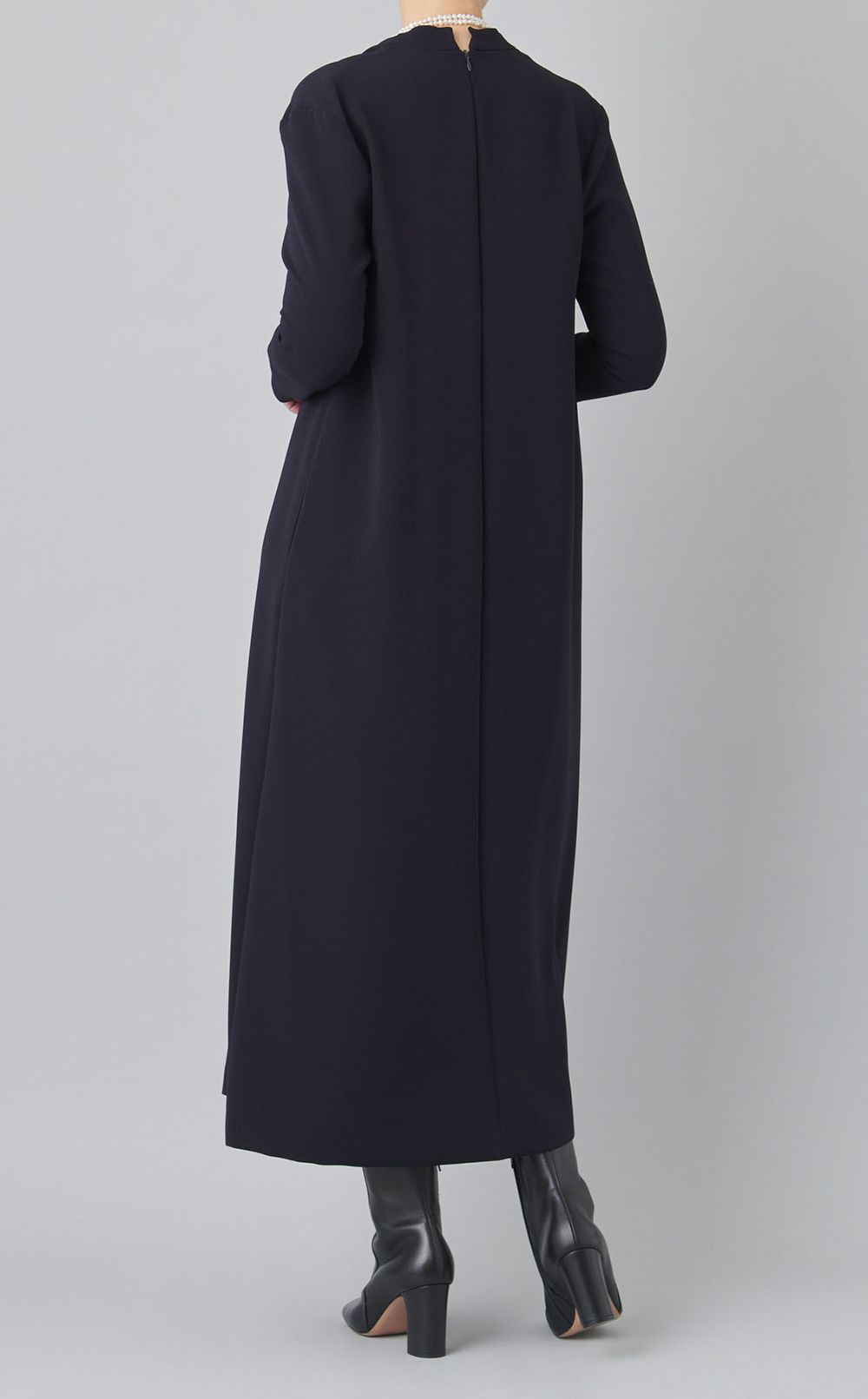 バロックパールロングラリエットネックレス