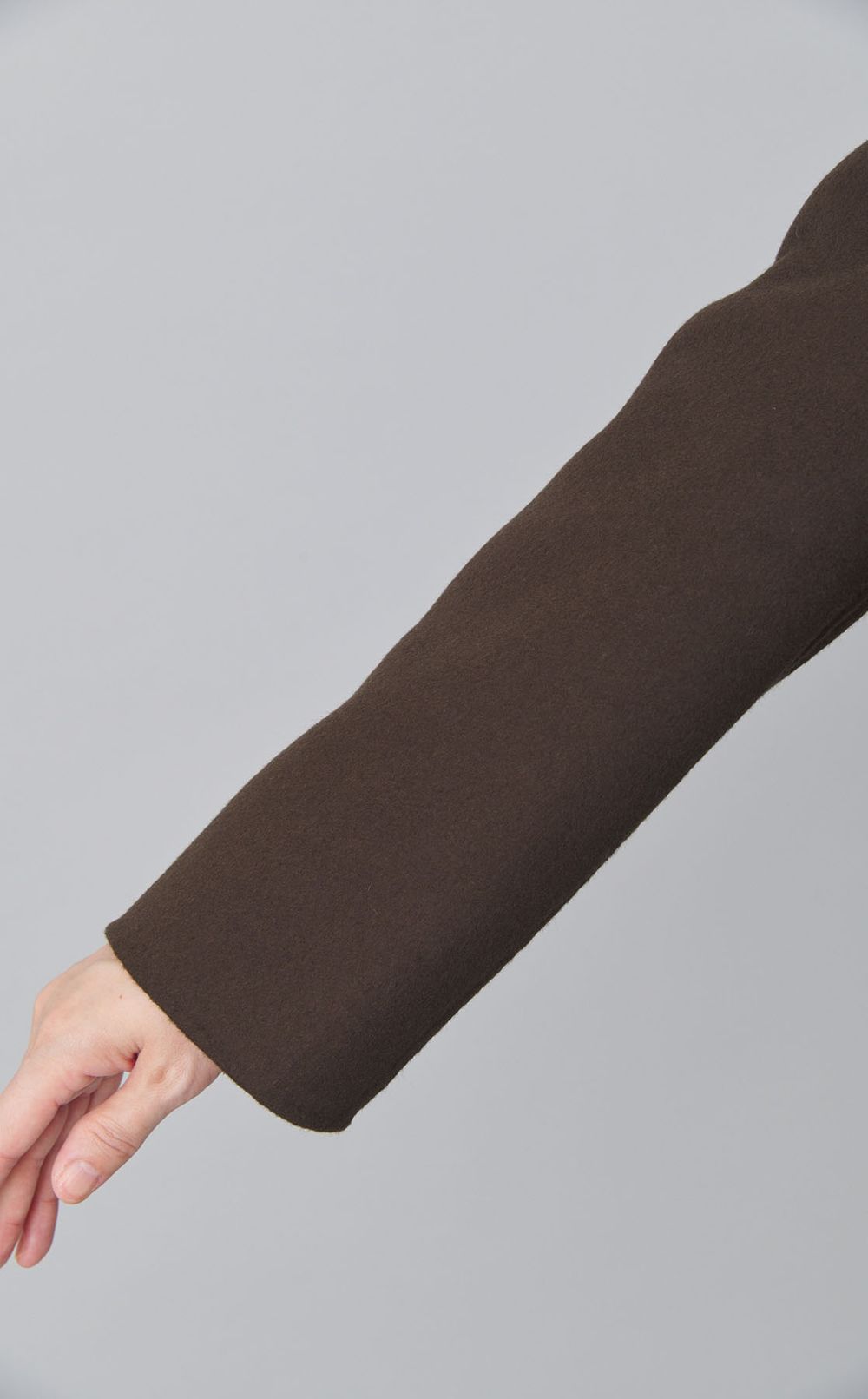 ダブルフェイスショートPコート