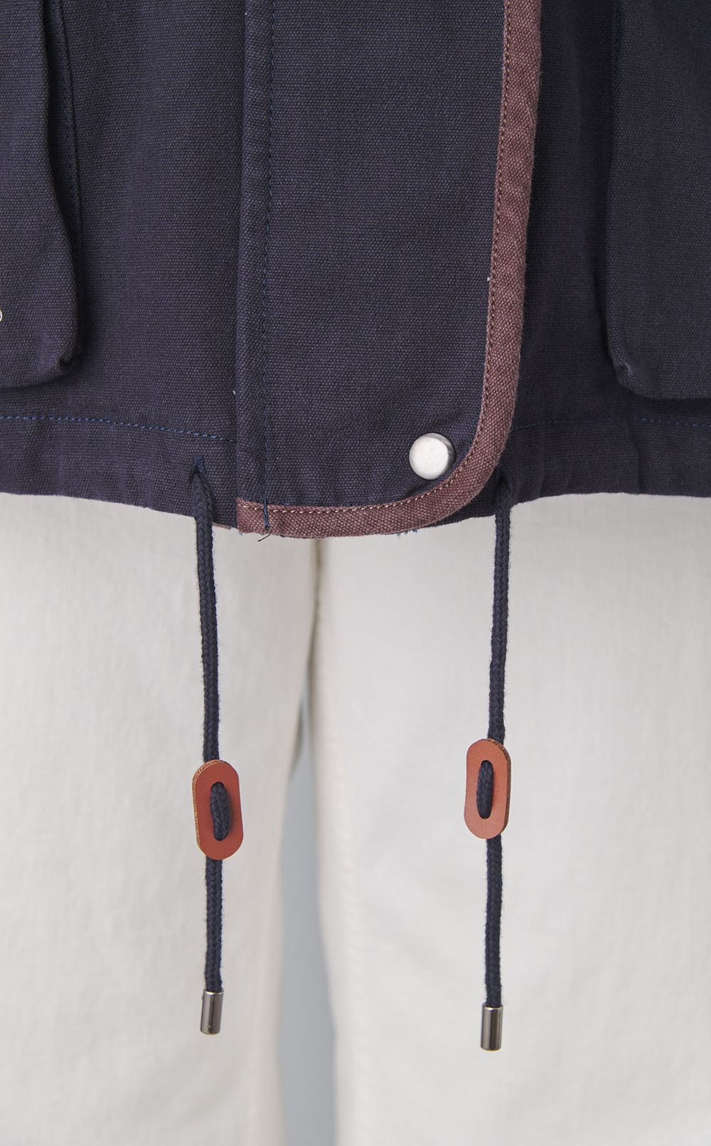 コットンパッチワークワークブルゾン