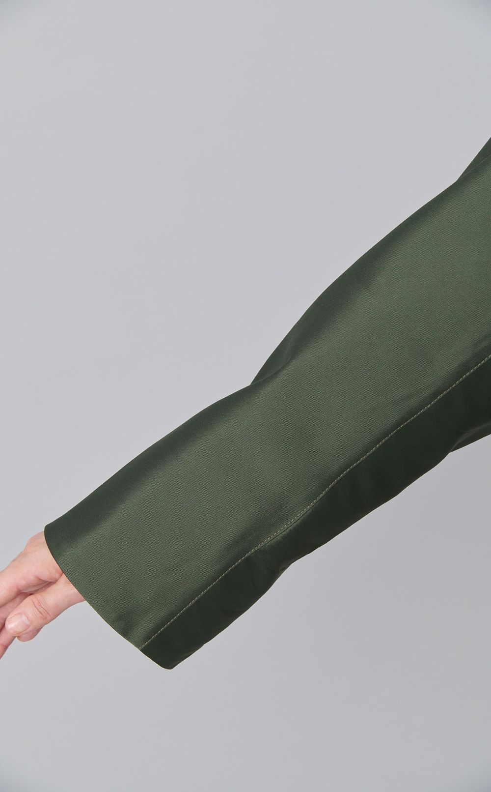 ツイルフーデットショートコート