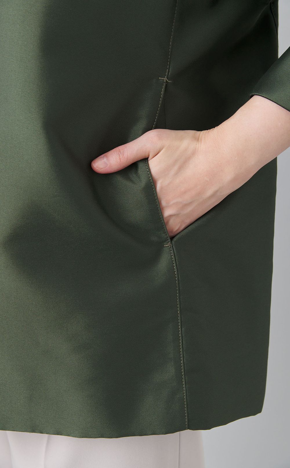 ツイルフーデットショートコート