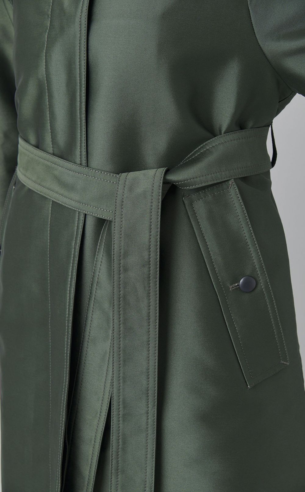 ツイルステンカラーコート