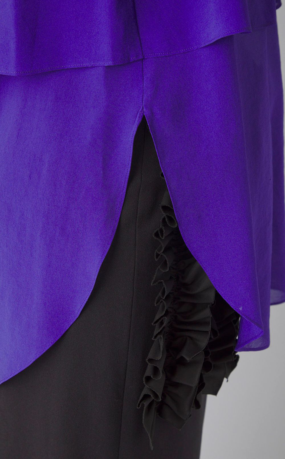 オーガンジーボウタイブラウス