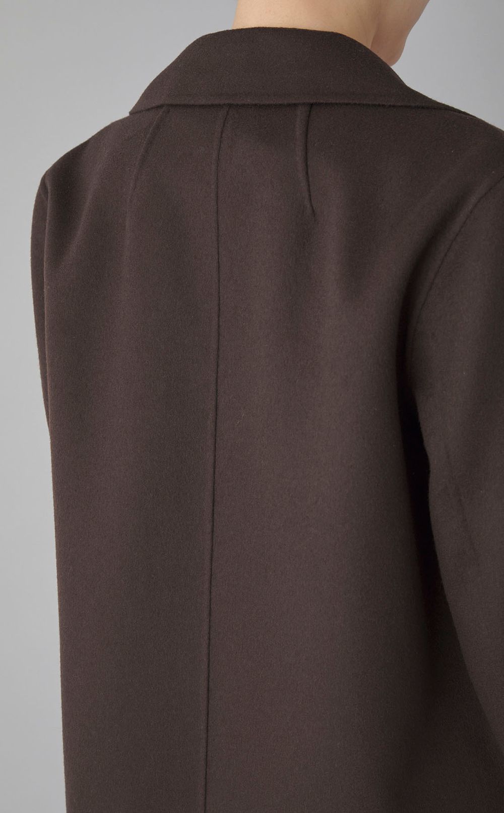 ダブルフェイスジャケットコート