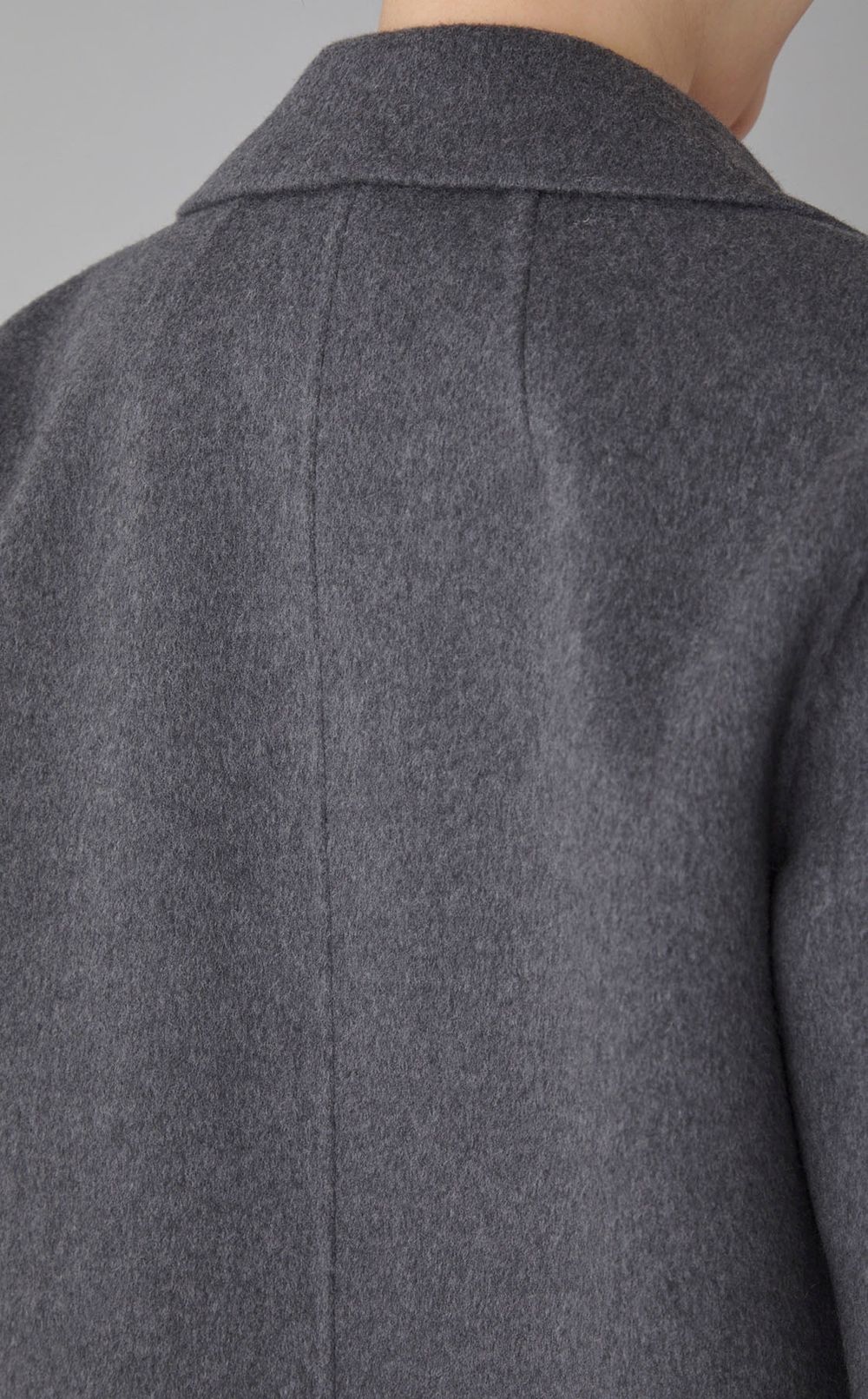 ダブルフェイスジャケットコート